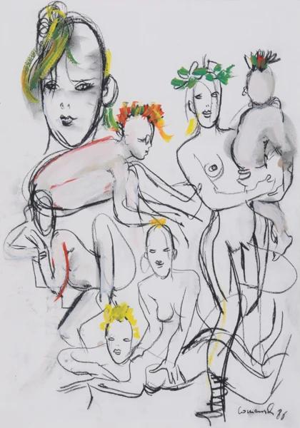 Mario Comensoli — Ohne Titel, 1986