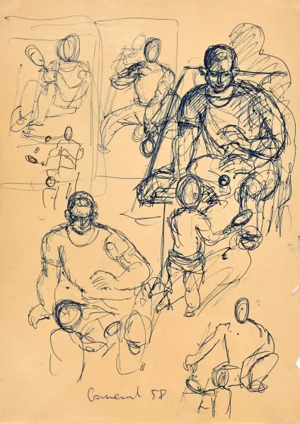 Mario Comensoli — Ohne Titel, 1958