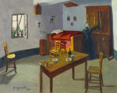 La femme à l'armoire, 1911