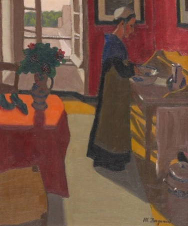 La servante au lavabo, 1918