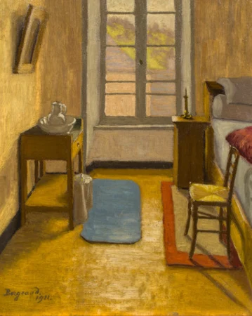La chambre à coucher jaune, 1911