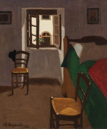 Le lit vert, 1922