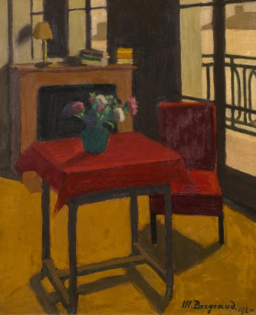 Table et cheminée, 1920