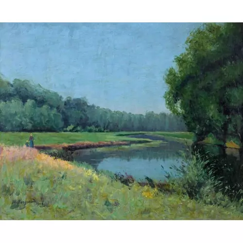 Les bords de l′Anglin