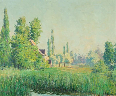 Moret, le matin, 1905