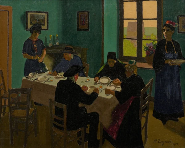 Marius Borgeaud — Le banquet de la Bretonne