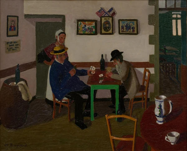 Marius Borgeaud — Les joueurs de cartes