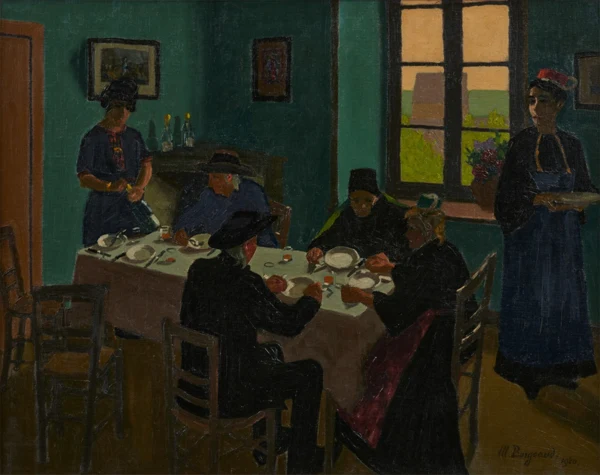 Marius Borgeaud — Le banquet de la Bretonne, 1920