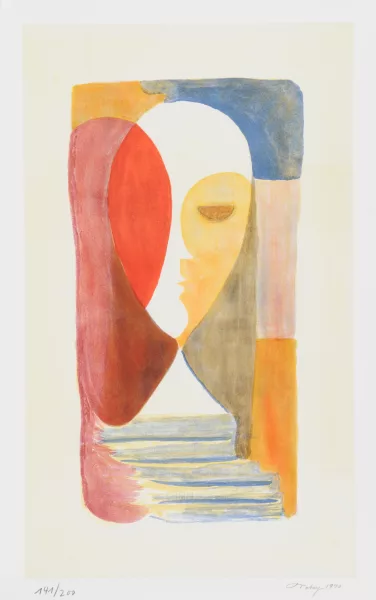 Mark Tobey — Unknown Kiss, 1970