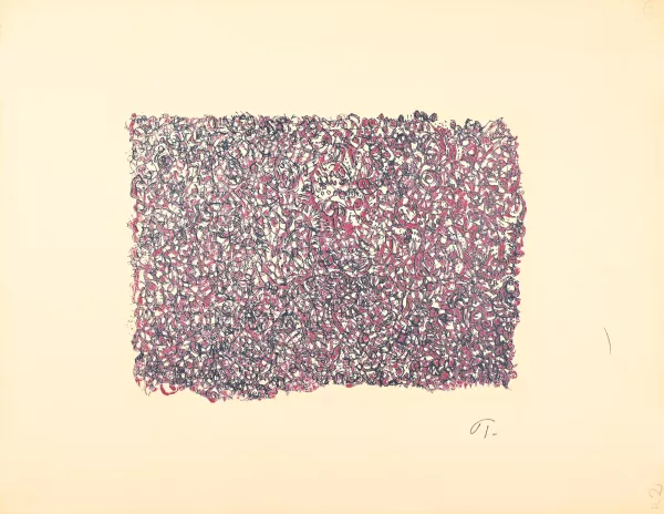 Mark Tobey — Portfolio. Meanders, 1976