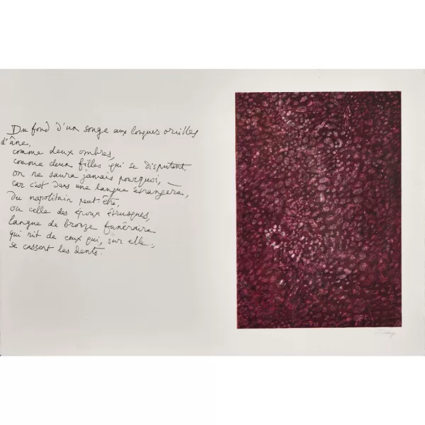 Mark Tobey — "Le fond d'un songe...".