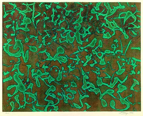 Mark Tobey — 2 Bll.: Forms in Progress (I + II)