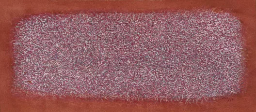 Mark Tobey — Untitled (White writing), 1958