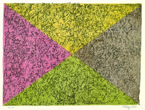 Mark Tobey — 5 Bll. Kompositionen