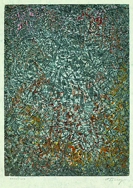 Mark Tobey — 2 sheets: Transformation. Sonata