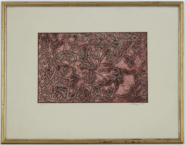 Mark Tobey — Mark Tobey (1890-1976), \\Composition\\, gravure