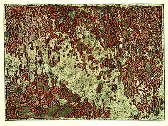Mark Tobey — Message from a desert star