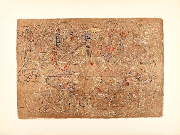 Mark Tobey — Flight over Forms, 1966