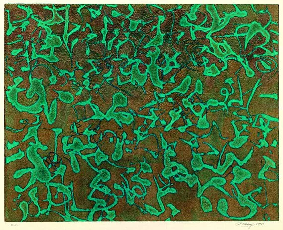 Mark Tobey — 2 Bll.: Forms in Progress (I + II)