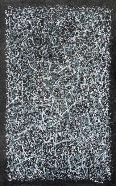 Mark Tobey , " — Mark Tobey (1890-1976), "Sans-titre", 1959, tempera sur carton, signée et datée, 18,8x11,8 cmCette œuvre est accompagnée du certificat du "Committee Mark Tobey" signé par le Dr H. Hachmeister, no. 03/03/20-59.37, du 3 mars 2020