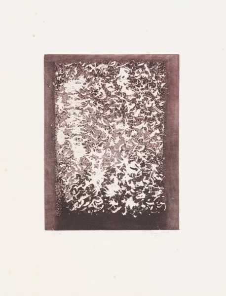 Mark Tobey — 2 Blätter: Ohne Titel; Ohne Titel, 1970