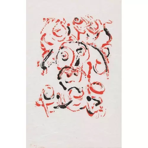 "Fantasy in red and black"