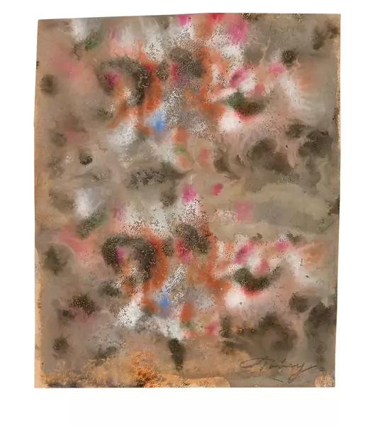 Mark Tobey — Ohne Titel (Floral) — Galerie Kornfeld