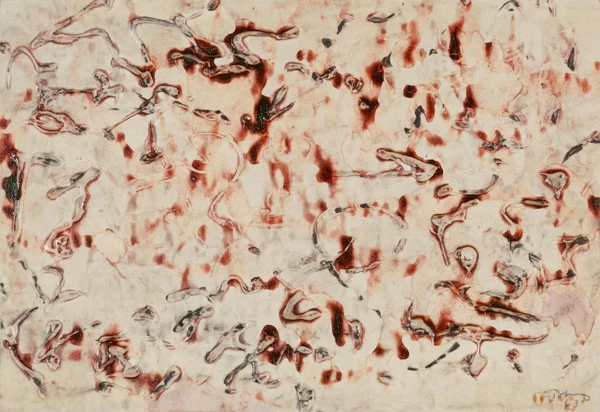 Mark Tobey — Composition rose