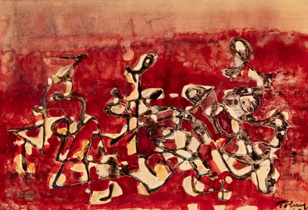 Abstract Red. 1962