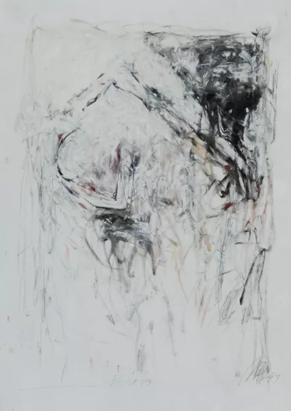 Markus Dulk — 2 Blätter: Ohne Titel, 1984; Spargel