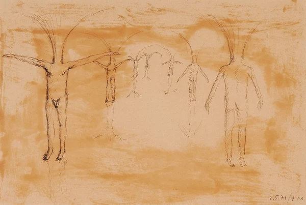 Markus Raetz — Ohne Titel, 1971