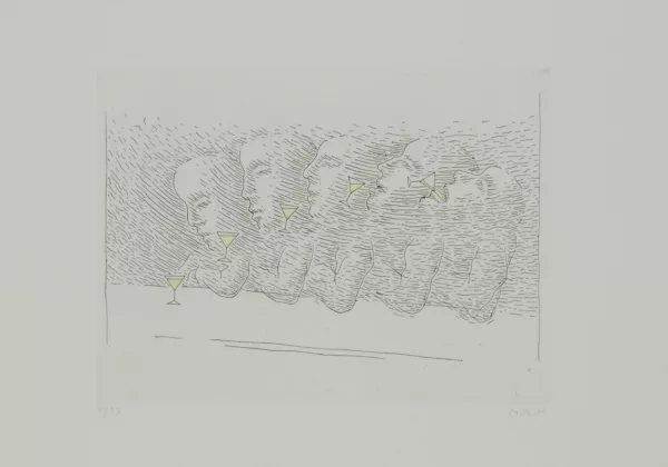 Markus Raetz — Die Bar, 1981