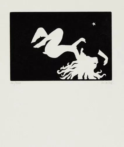 Markus Raetz — Liebespaar, 1975