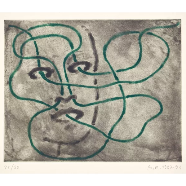 Markus Raetz — "Sinne V".