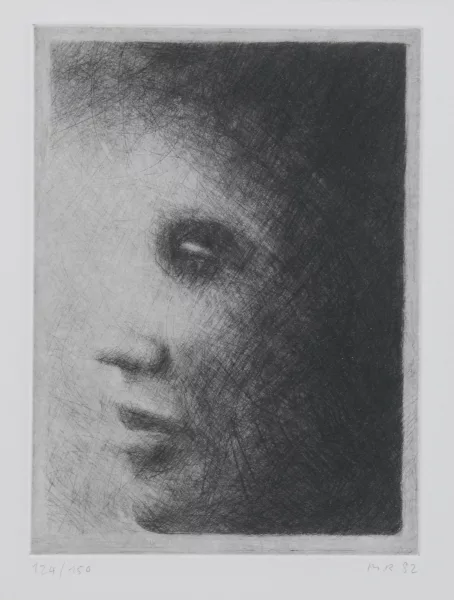 Markus Raetz — Profil III, 1982