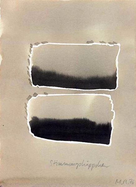 Markus Raetz — Stimmungshäppchen, 1976