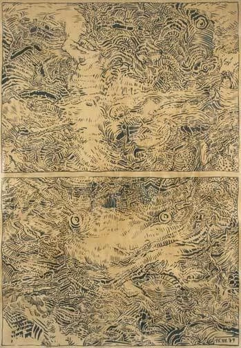 Markus Raetz — Ohne Titel, 1973