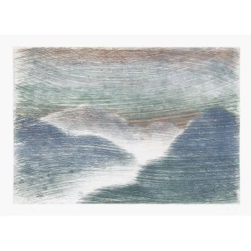 Markus Raetz — "Berglandschaft".