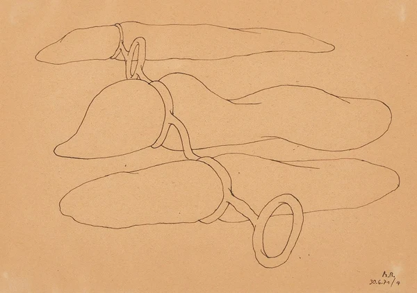 Markus Raetz — Ohne Titel, 1971