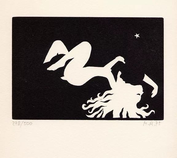 Markus Raetz — Liebespaar, 1975