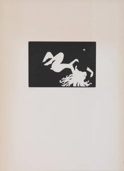 Markus Raetz — Liebespaar, 1975