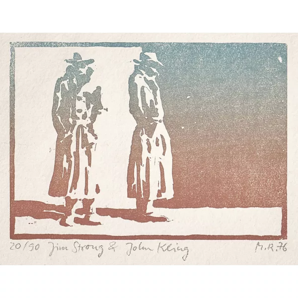 Markus Raetz — "Jim Strong & John Kling".