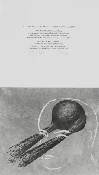 Markus Raetz — Kluge Kugel III, 1986