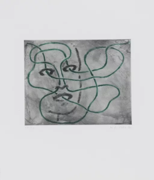 Markus Raetz — Sinne V, 1987-91