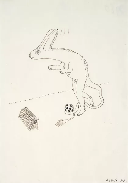 Markus Raetz — Ohne Titel, 1971
