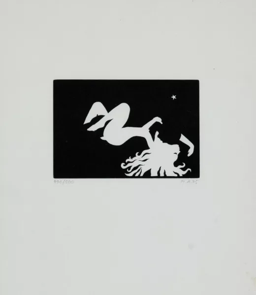Markus Raetz — Liebespaar, 1975
