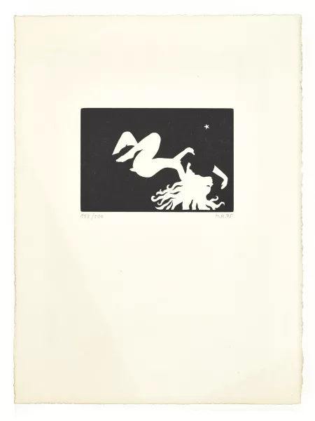 Markus Raetz — Liebespaar, 1975