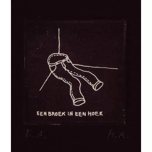 Markus Raetz — "Een Broek in een Hoek".