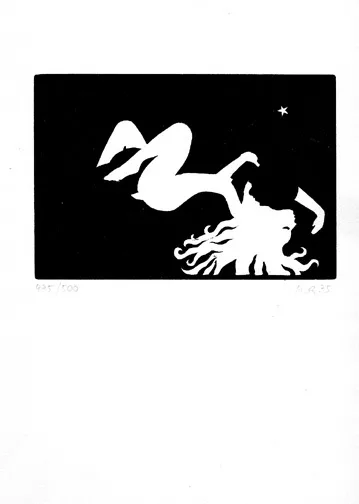 Markus Raetz — Liebespaar, 1975