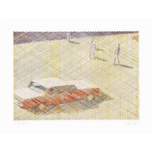 Markus Raetz — Ein Auto und einige Menschen.